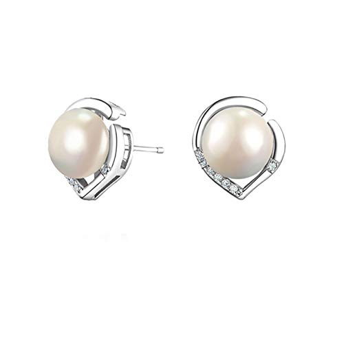 Preisvergleich Produktbild Sterling Silber Ohrstecker, nopson Funkelnder Diamant Sterling Silber Prinzessin Cut Cubic zirconid Ohrstecker