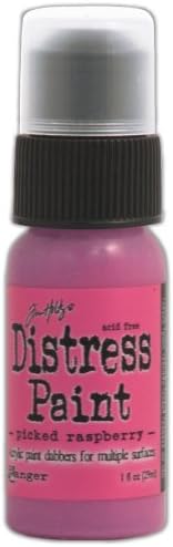 Ranger Distress Paint Dabber 1oz-Picked Raspberry,