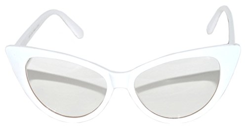 OWL Cateye Sunglasses for Women, Classic Vintage High Pointed Winged 1950s Inspired Glasses Retro Design2