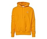 Champion Reverse Weave PO Mens Active Hoodies Size S, Color: Yellow/Gold