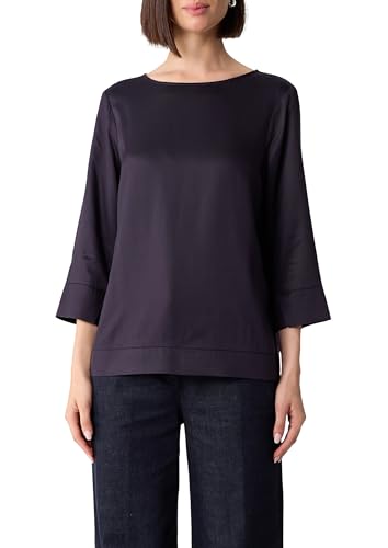 Blouse femme Comma 2168847 haut fluide anti-plis vêtement confortable
