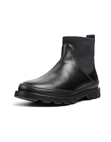 Camper Brutus Sneakers Basses Femme en cuir noir et design intemporel
