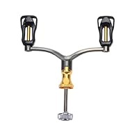 Köderrollen-Griffe Ersatz - Doppelkurbel, Aluminium, Für 1000-4000er Serien