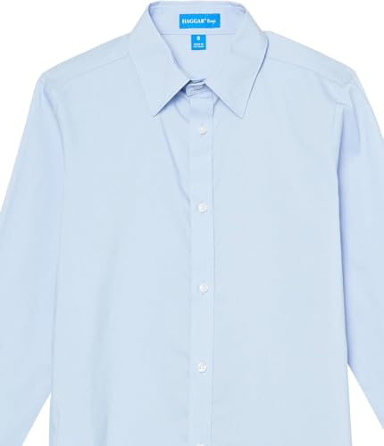 Conjunto de camisa y corbata Haggar para niños ideal para bodas y eventos 6