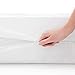 MALOUF Bed Bug Proof, Waterproof Zippered Box Spring Encasement-Queen, White