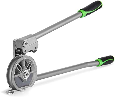 Antstone 5/8” OD Tubing Bender Roller Type Pipe Bender 180° HVAC Copper Aluminum Tube Bending Tool for Air Conditioning Refrigeration Repair