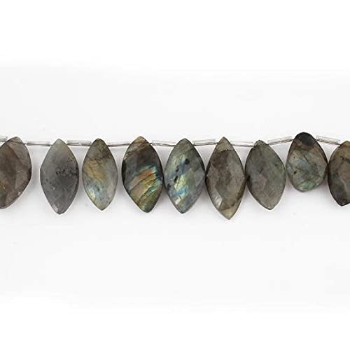 Labradorite véritable marquise pour éviter les bijoux ternes