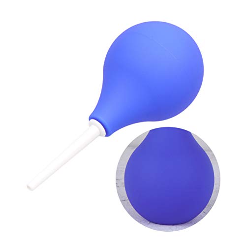 Amosfun — Ducha de silicone anal limpa de ponta lisa macia Vaginal Ducha para homens e mulheres, saú