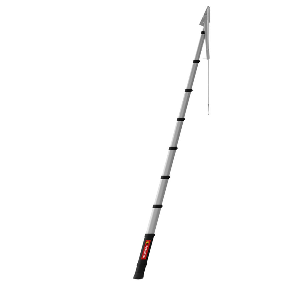 Drabina strychowa 2,45 m firmy TELESTEPS I Wyprodukowano w Szwecji I Loft Line I Kompaktowa drabina wysokiej jakości z opatentowaną konstrukcją klasy premium I EN 14975 I 72324-541
