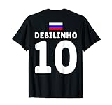 Debilinho Debil Russia Lustiges Russland Fußball Trikot T-Shirt