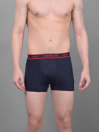 Image of Dollar Lehar Mens Combed Cotton Trunk - Actual Colour May Vary