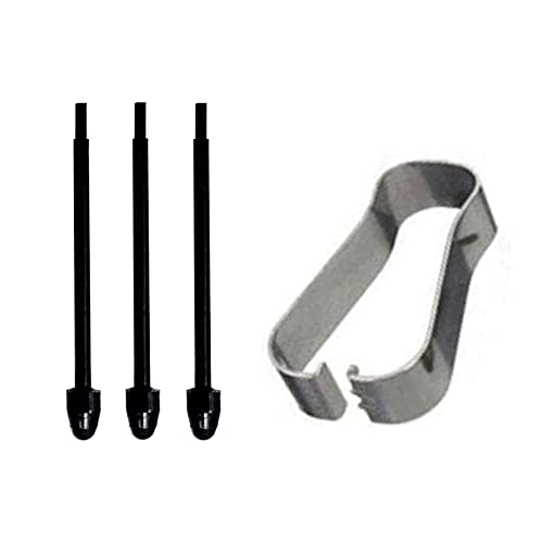 S Pen Spitzen Ersatz für Samsung Galaxy Z Fold3 5G / Z Fold 3 5G Fold Edition SM-F926B 7.6inch Touchscreen Berühren Sie Stylus S Stiftspitzen 3 Schwarz Cover