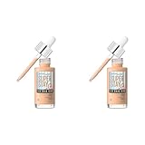 Maybelline Super Stay Skin Tint Foundation, With Vitamin C*, Foundation and Skincare, Long-Lasting up to 24H, Vegan Formula, Shade 21 (Pack of 2)