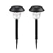 Produktbild CISTWIN Pack von 2 Farbe ändern Kunststoff LED Solar Powered Garten Pathway Stake Lichter Laternen für Rasen Hof Patio Outdoor CIS-57454-2PCSCC