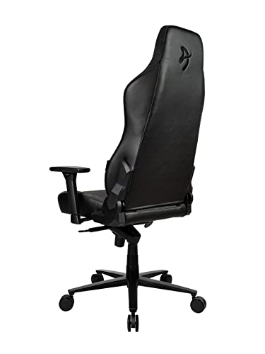 Arozzi Vernazza Vento Signature Upholstery Soft Fabric Ergonomic Computer Gaming And Office Chair With High Backrest Recliner Swivel Tilt Rocker Adjustable Height Lumbar Neck Support - Dark Gray #TOP3