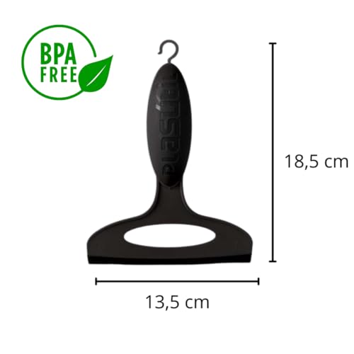 Kit Pia Cozinha Três Peças Lixeira 2,5l Dispenser E Rodinho Preto Coza