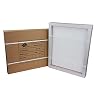 20 x 24 Inch Pre-Stretched Aluminum Silk Screen Printing Frames with 160 White Mesh (2 Pack Screens)