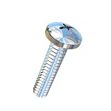 Allied Titanium 0001552, (Pack of 25) #4-40 X 1/2 UNC Titanium Pan Head, Phillips Drive, Machine Screw, Grade 2 (CP)