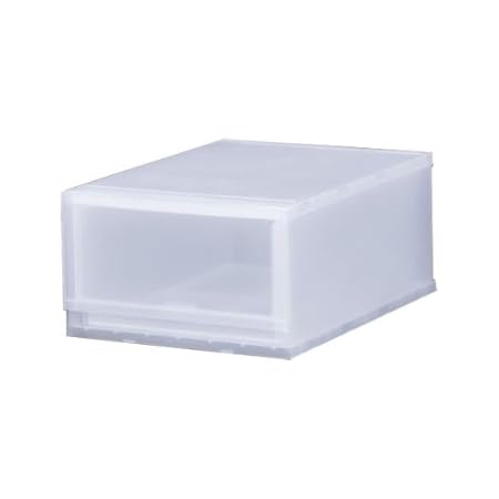 Amazon Co Jp プラスト Photo 1段 幅34cm 収納ケース 写真パネル付 ホーム キッチン