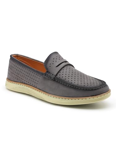 Image of Men's Denim Causal Loafers | Premium Breathable Upper | Driving Loafers | Lighweight Slip-On's | Soft Cushioned Insole | Super Flexible, Comfortable for Men