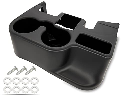 Centro de Consola Porta Vasos Negro para Dodge Ram miniatura 1
