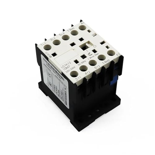 Contactor de CA mini evita fallos de espacio con anclaje a carril DIN de 127V K12 2