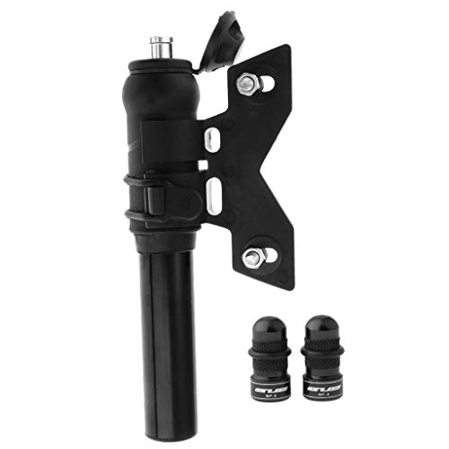 YIJU Bomba Portátil de Bicicleta 100 PSI E Tampa Da Válvula Se Encaixa Nas Válvulas Presta E Schrade