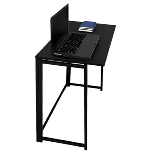 Escrivaninha Mesa Escritório Dobrável Slim Notebook Black