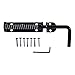 National Hardware N109-214 V1142 Spring Loaded Heavy Duty Sliding Bolt, Black