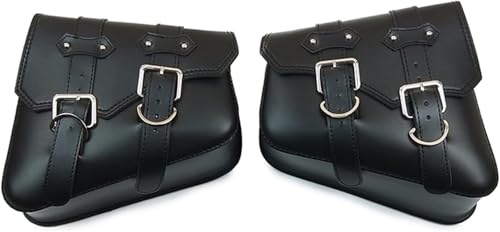 Sacoches de moto pour Harley Sportster XL 1200 bagagerie selle custom noir