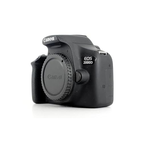 Canon EOS 4000D DSLR Camera and EF-S 18-55 mm f/3.5-5.6 III Lens - Black GB