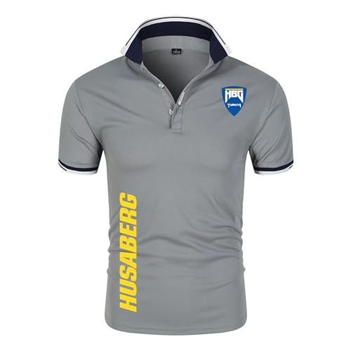 Poloshirt de Golf Décontractés et Légère Confort XXL Gris