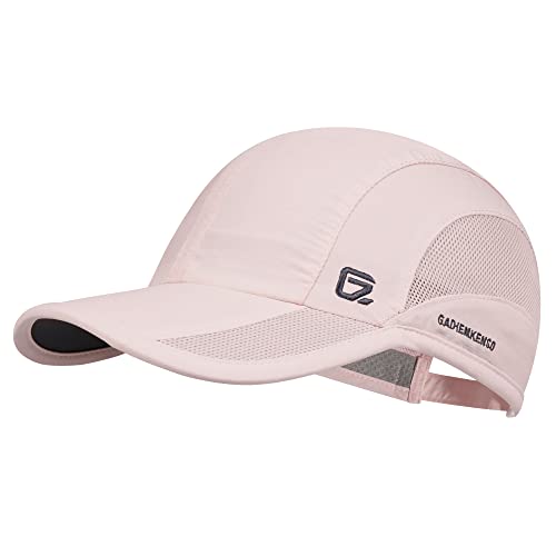Gadiemkensd Outdoor Running Hat Men's Cooling Upf50+ Womens Baseball Cap Sport Mesh Sun Hat Trucker Dad Hats Quick Dry Breathable Unstructured For Summer Camping Fishing Hiking Improved Pink L #TOP16