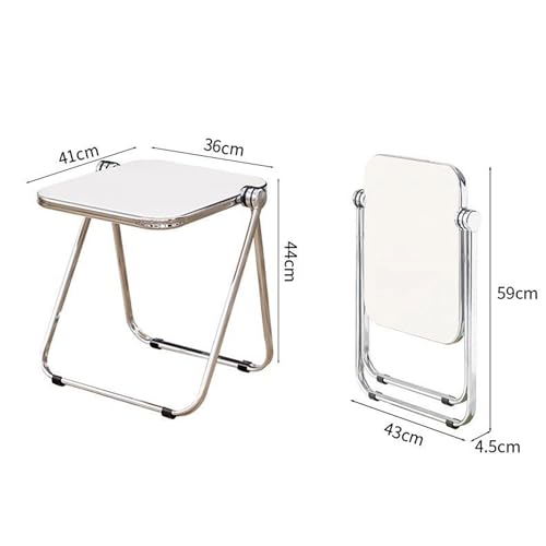 Mesa auxiliar plegable para espacios pequeños que no requiere montaje 4