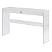 Convenience Concepts SoHo 1-Drawer Console Table, White