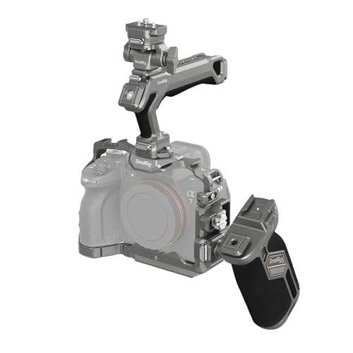 SmallRig Sony�Ή� Alpha 7R V�p/Alpha 7 IV�p/Alpha 7S III�p �J�����P�[�W�L�b�gHawkLock�N�C�b�N�����[�X �A�h�o���X �J�����P�[�W �g�b�v�n���h�� �T�C�h�n���h�� ���j�^�[�}�E���g HDMI �p�P�[�u��