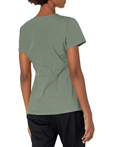 Image of Dickies Women's Jr. Fit V-Neck Scrub Top Multiple Patch Pockets
