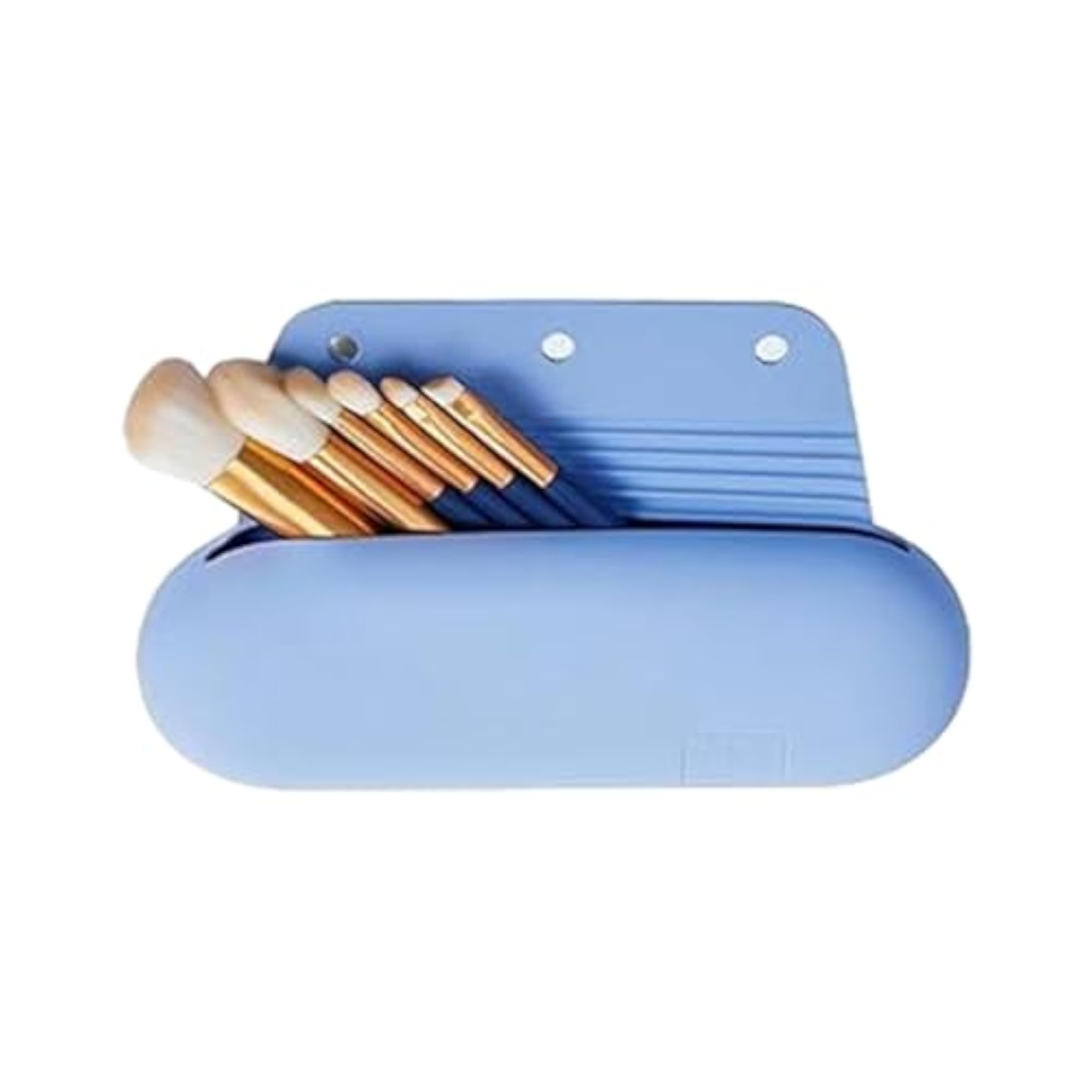 Travel Makeup Brush Holder Organizer Bag for Women