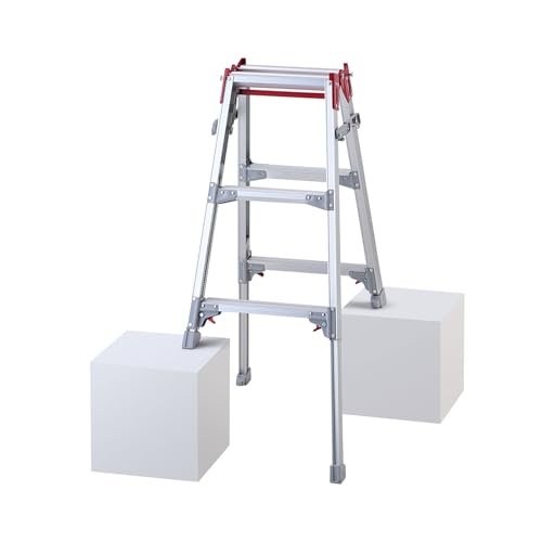 Amazon.co.jp: 長谷川工業(Hasegawa) はしご兼用脚立 脚部伸縮 RYZ-09d
