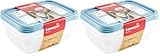 keeeper Tiefkühldosenset 3-teilig, Wiederbeschreibbarer Deckel, 3 x 1,25 l, 20,5 x 15,5 x 6,5 cm,...