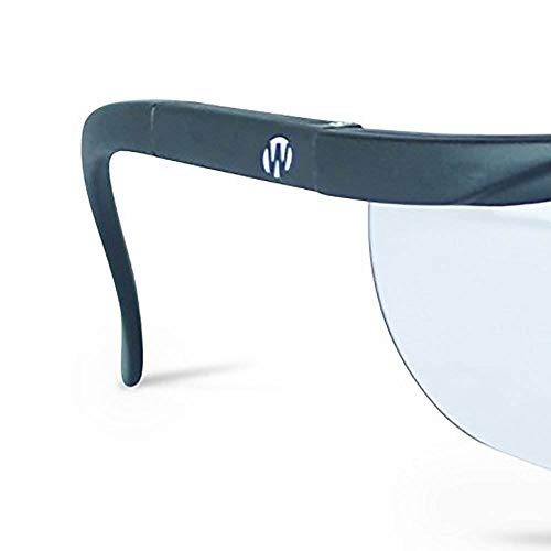Image of Walker's Sport High-Grade Polycarbonate Lenses Half Frame Soft Rubber Nose Piece Adjustable Safety Shooting Glasses
