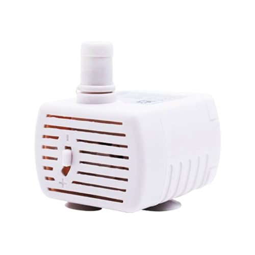 Bomba de fuente de agua para gatos, bomba dispensadora de agua pequeña para gatos, motor sumergible multifuncional con luz, suministros portátiles para mascotas para acuario