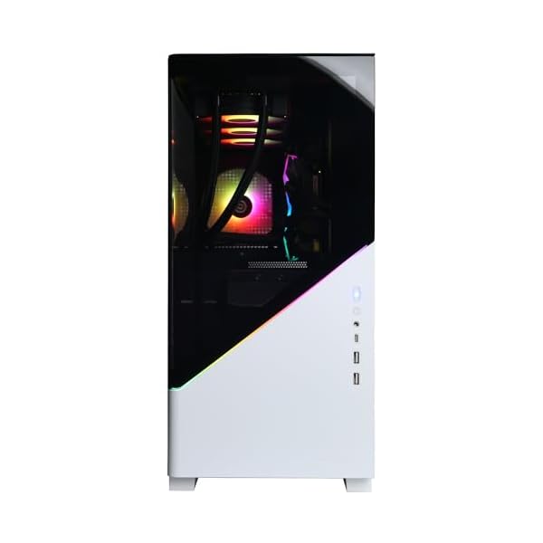 CyberPowerPC Luxe Gaming PC - Intel Core Ultra 7 265KF, AMD Radeon RX 9070 XT 16GB, 32GB RAM, 2TB NVMe SSD, 750W 80+ PSU, Wi-Fi, Liquid Cooling, Windows 11, Amethyst Curve RGB - Image 4