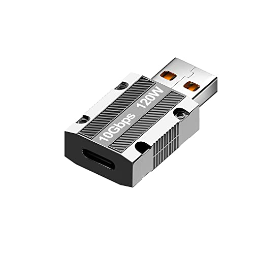 Poihiom USB IX - C XA_v^[ 3.2 USB A - Type C OTGA_v^[ ő10Gbps f[^ & 120W [dBm[gp\RAPCA[dAoCobe[AQuest Link (USB/M-