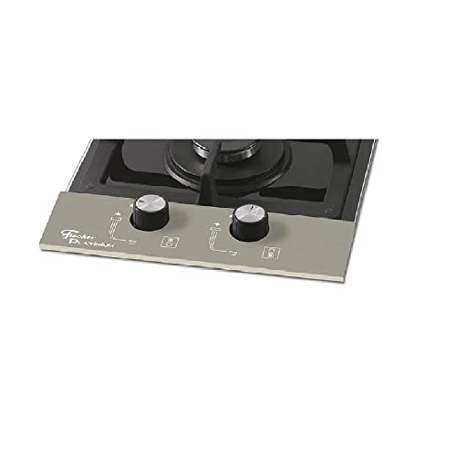 FISCHER COOKTOP À GÁS 2 BOCAS PLATINUM MESA VIDRO PRETO BIVOLT – 27349-60652