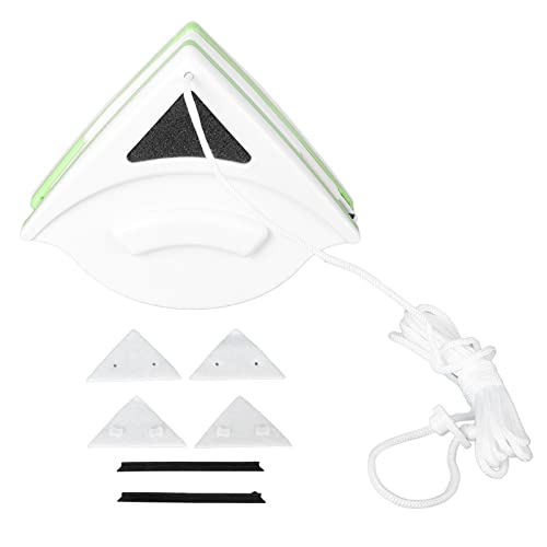 Magnetischer Fensterreiniger, Sicher zu Verwenden, Integrierter Doppelseitiger Schwamm-Fensterreiniger für Schiebetüren (20-30mm)