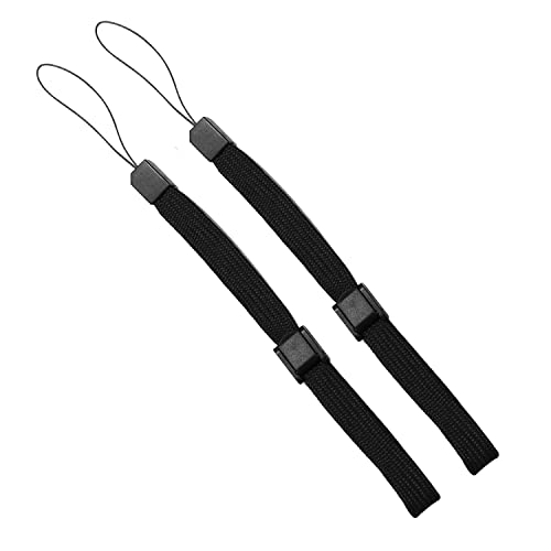 Jadebones 2X Black Silicone Skin Case Cover With Wrist Strap For Wii Remote Controller #TOP4