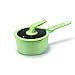 Produktbild NYKK Antihaft Klein Milchtopf Maifan Stein Antihaft-Pfanne/Babymultifunktionsnahrungsergänzungs Schwenk- / 6.5in, leicht zu reinigen, bequem und praktisch mit Stiel Topf/Milchtöpfe (Color : Green)