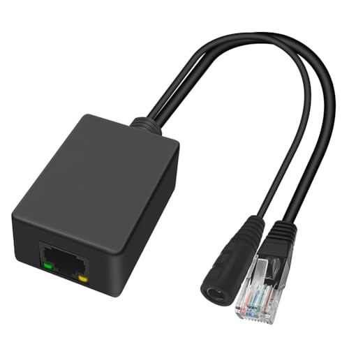 Injecteur PoE Gigabit pour connecter une caméra de surveillance 48V