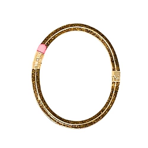 Betsey Johnson Book Smart Bracelet, Wrap Around, Curved Hinged Bangle3